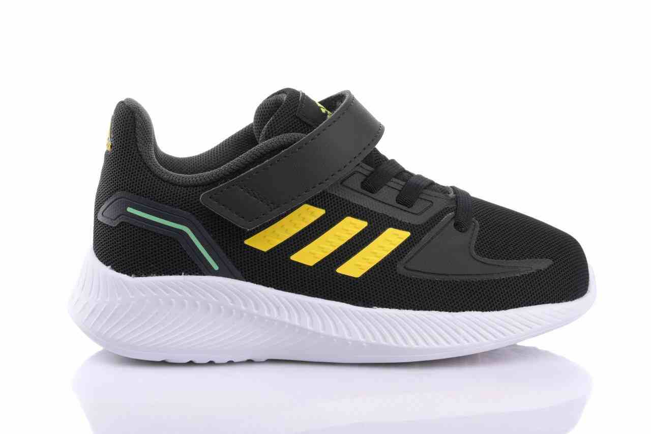 Adidas KIDS Shoes Unisex Solid-Pack Of 1- Unisex Black