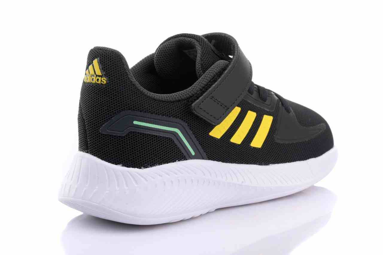 Adidas KIDS Shoes Unisex Solid-Pack Of 1- Unisex Black