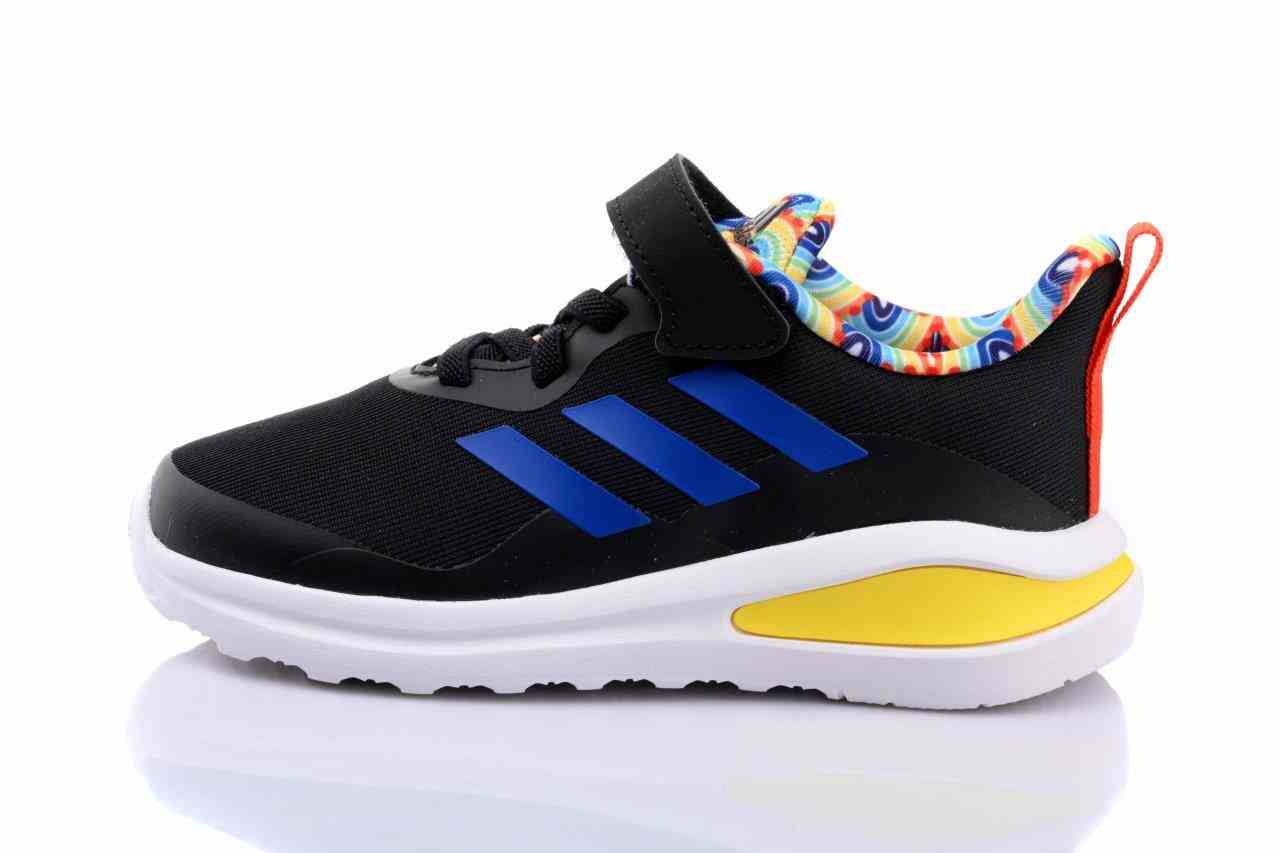 Adidas KIDS Shoes Unisex Solid-Pack Of 1- Unisex Black