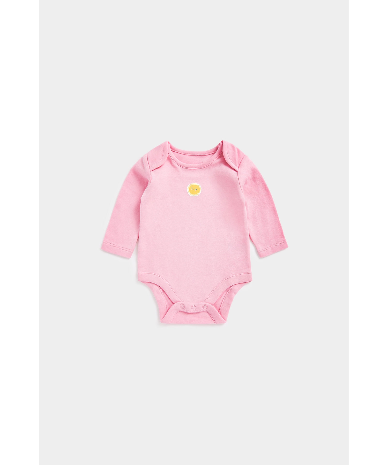 Mothercare | Girls Full Sleeves Bodysuits Fun Colorful Designs-Multicolor 5