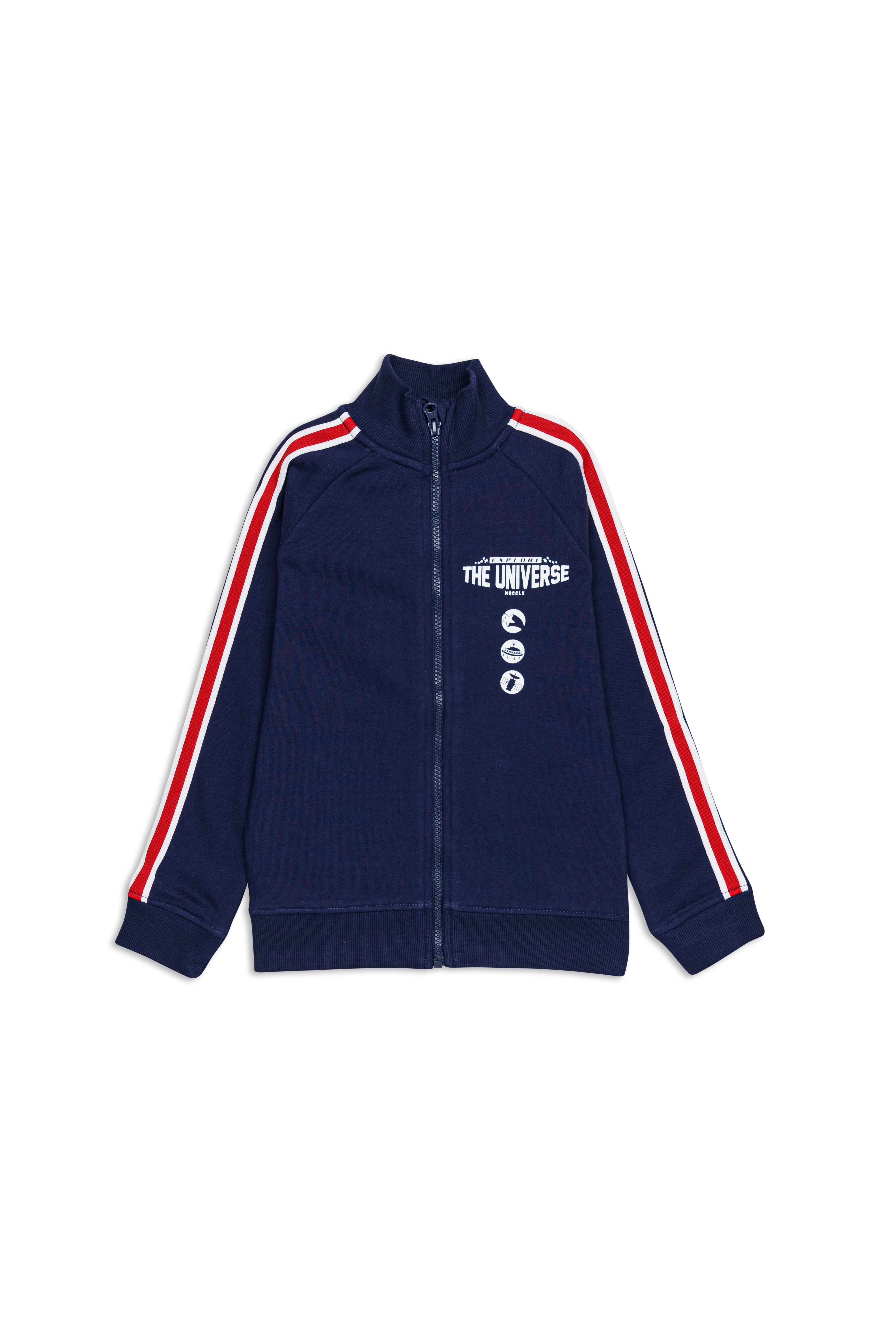 H by Hamleys Boys Full Sleeves Sweatshirt - Navy