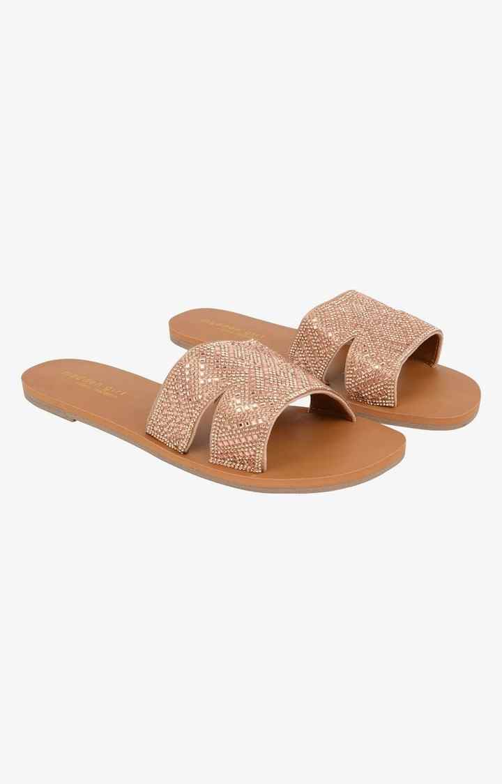 Toney Gold Flats