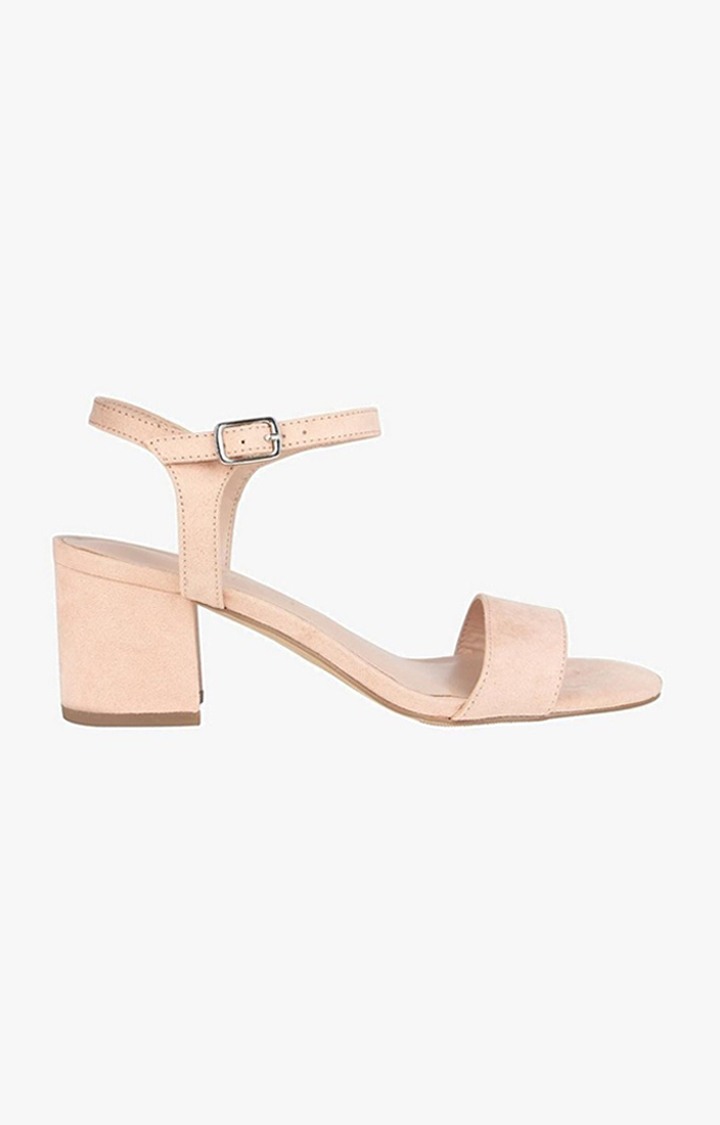 Landon Beige Heel Sandals