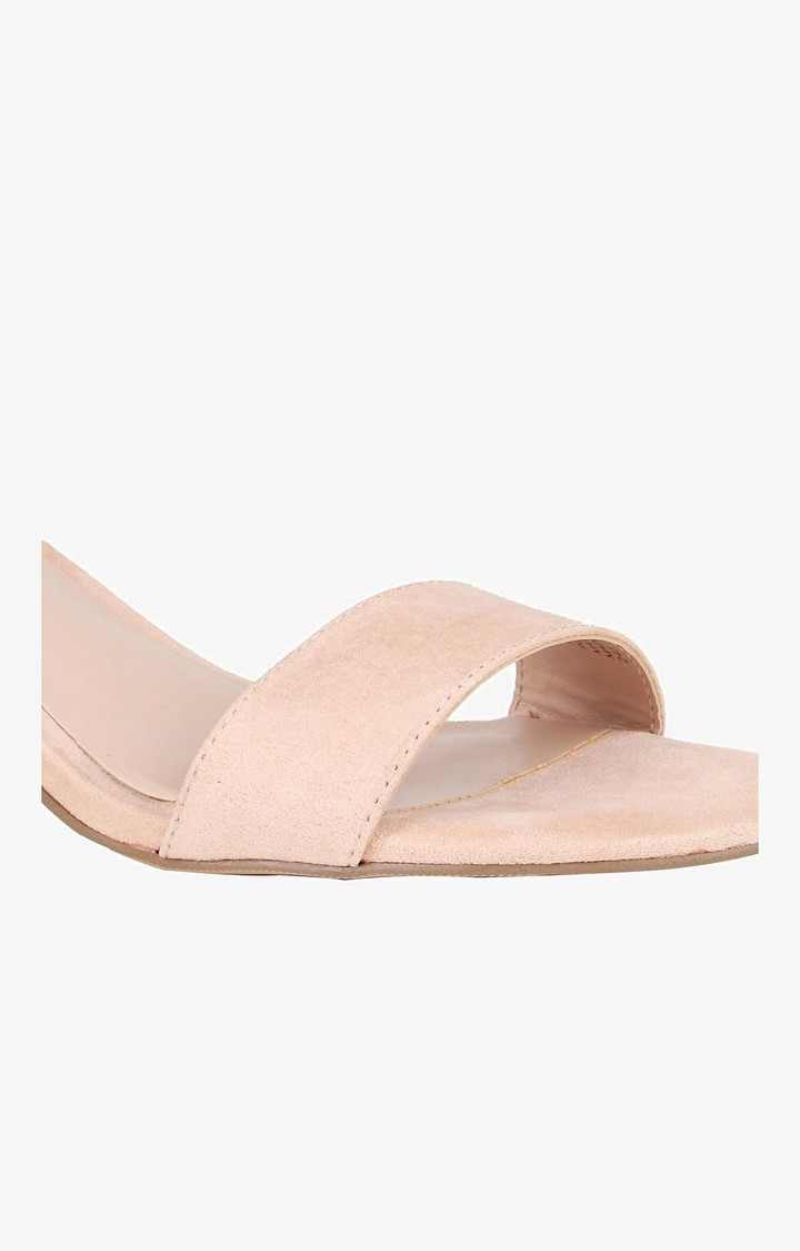 Landon Beige Heel Sandals
