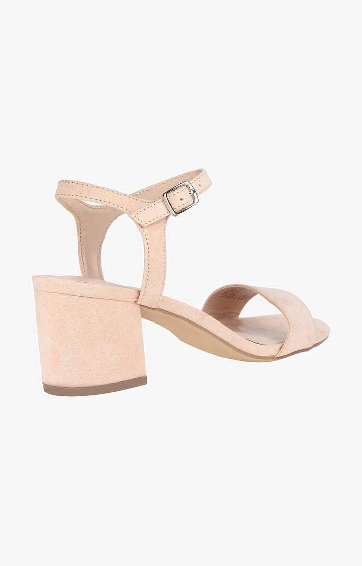 Landon Beige Heel Sandals