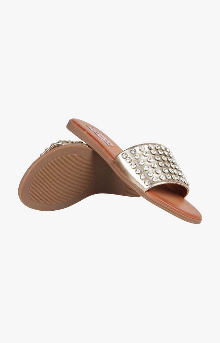 Firework Gold Flats