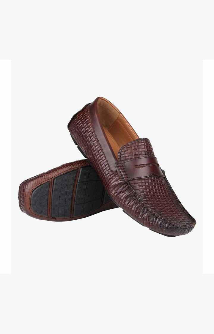 Breezes Brown Driver Loafers