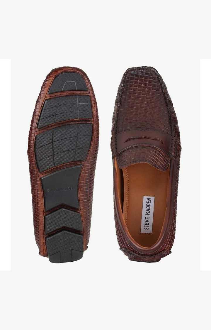 Breezes Brown Driver Loafers
