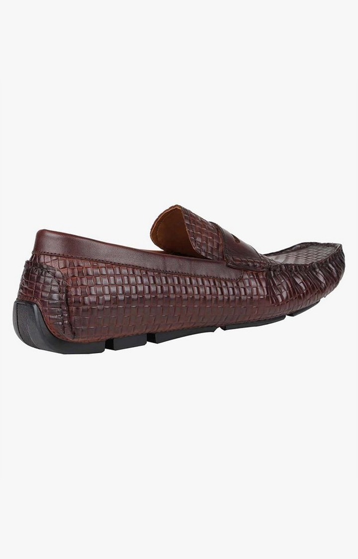 Breezes Brown Driver Loafers