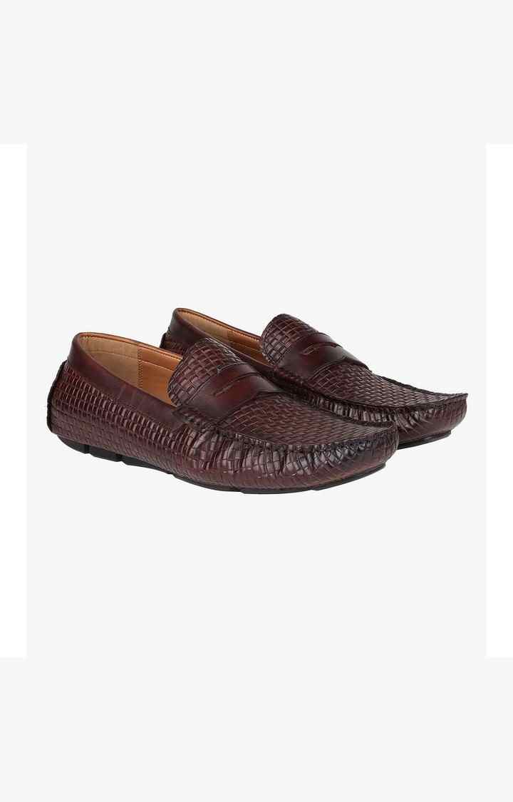 Breezes Brown Driver Loafers