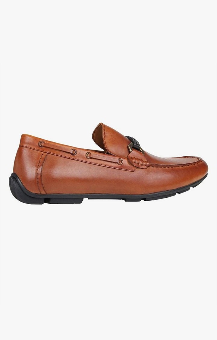 Krack Brown Driver Loafers