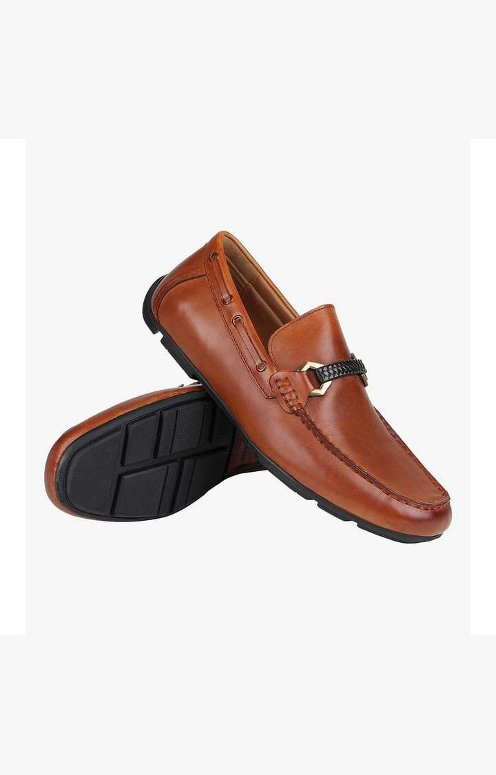 Krack Brown Driver Loafers