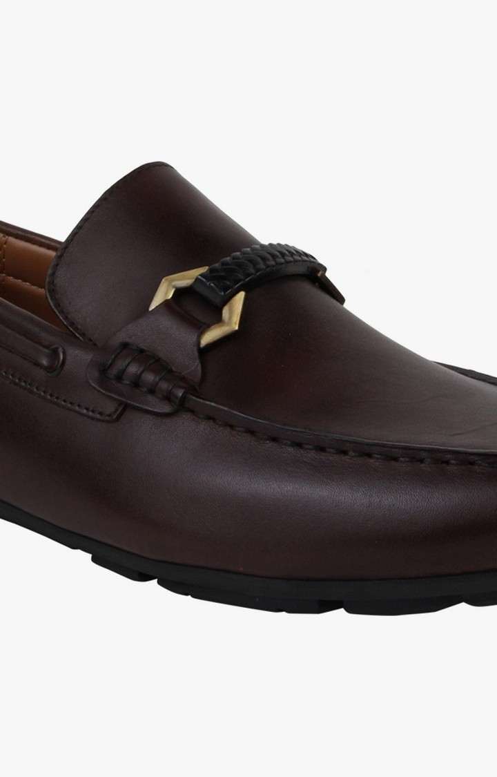Krack Brown Driver Loafers
