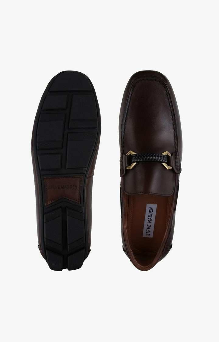 Krack Brown Driver Loafers