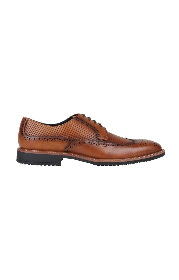 Kevinn Brown Tie-Ups & Dress Loafers
