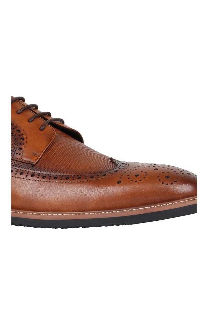 Kevinn Brown Tie-Ups & Dress Loafers