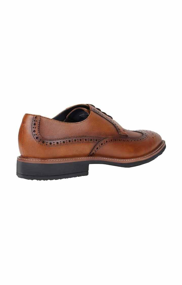 Kevinn Brown Tie-Ups & Dress Loafers