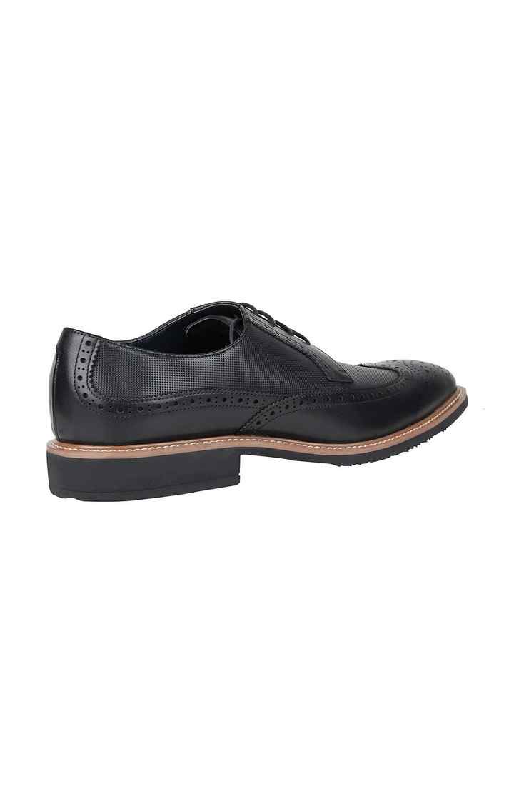 Kevinn Black Tie-Ups & Dress Loafers