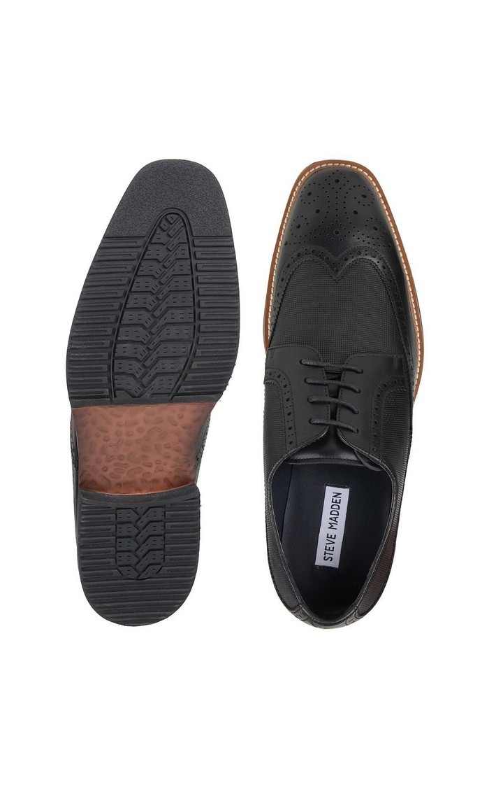 Kevinn Black Tie-Ups & Dress Loafers