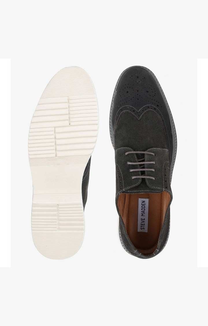 Devon Grey Tie-Ups & Dress Loafers