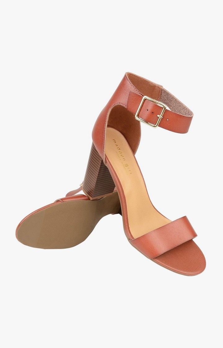 Harmonyy Red Heel Sandals