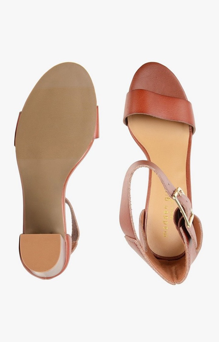 Harmonyy Red Heel Sandals