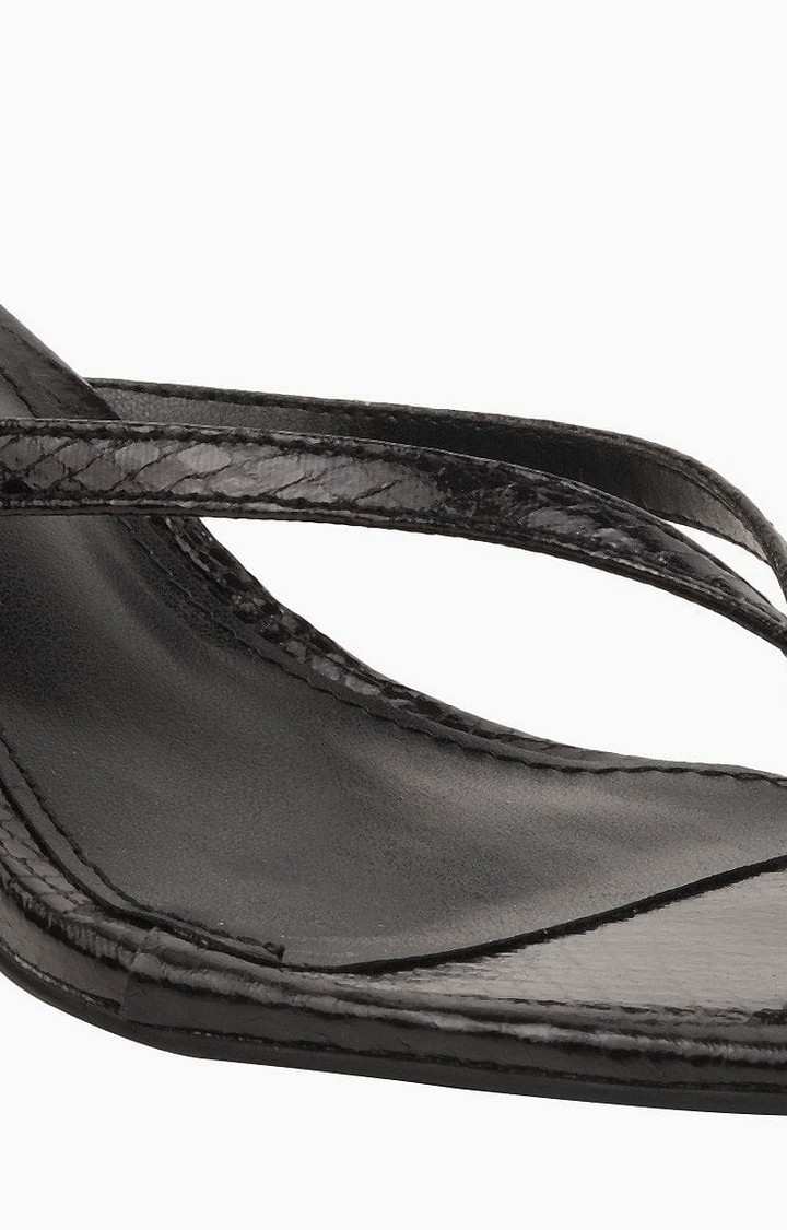 Melrose Black Heel Sandals