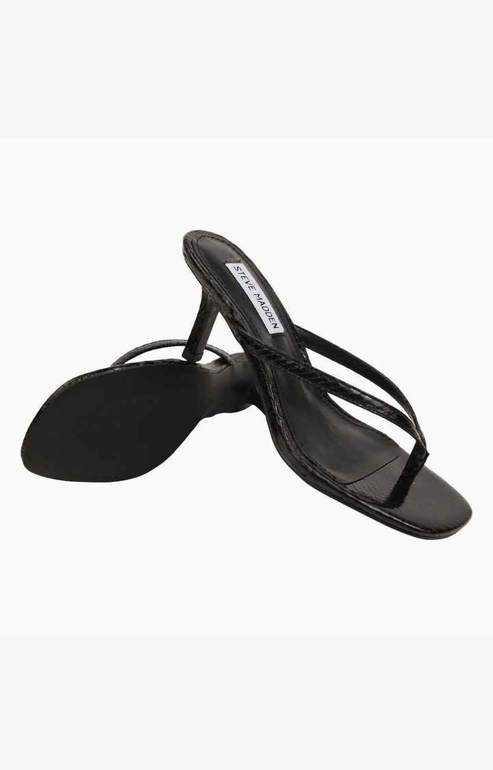 Melrose Black Heel Sandals