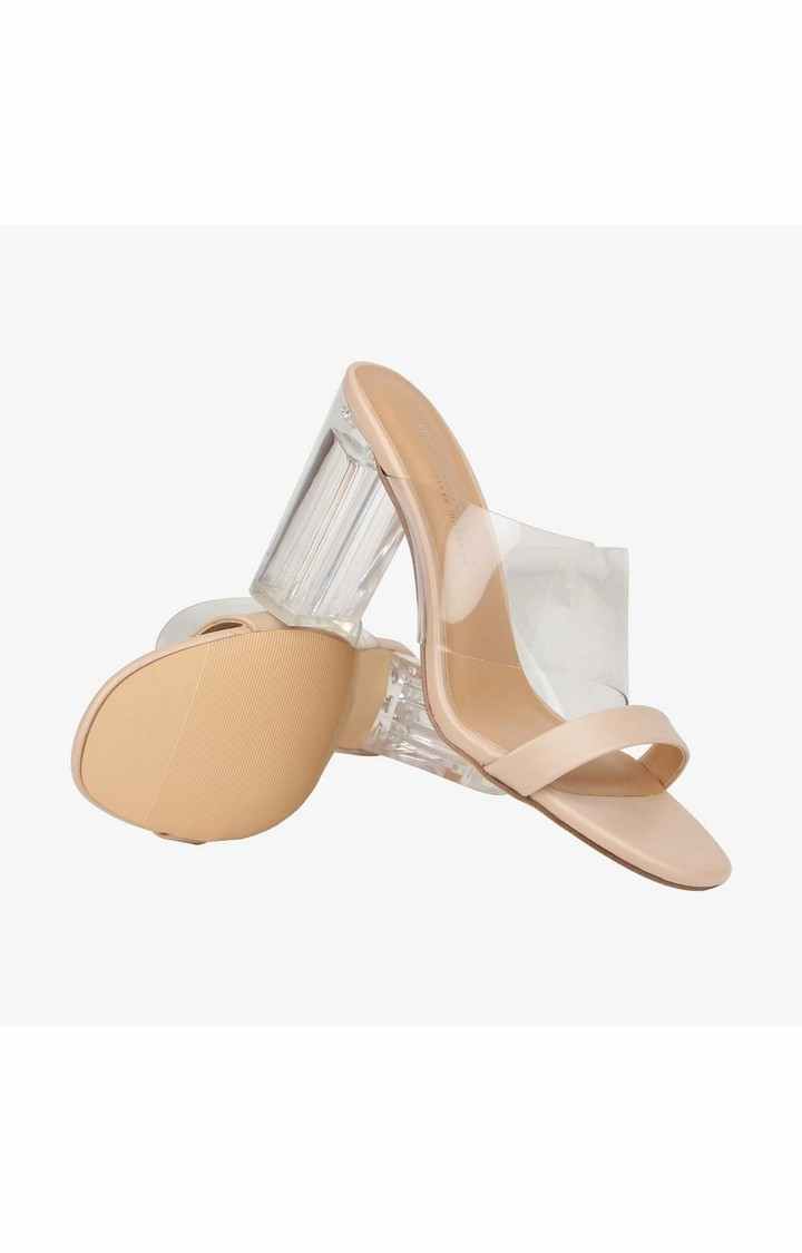 Averie Transparent Heel Sandals