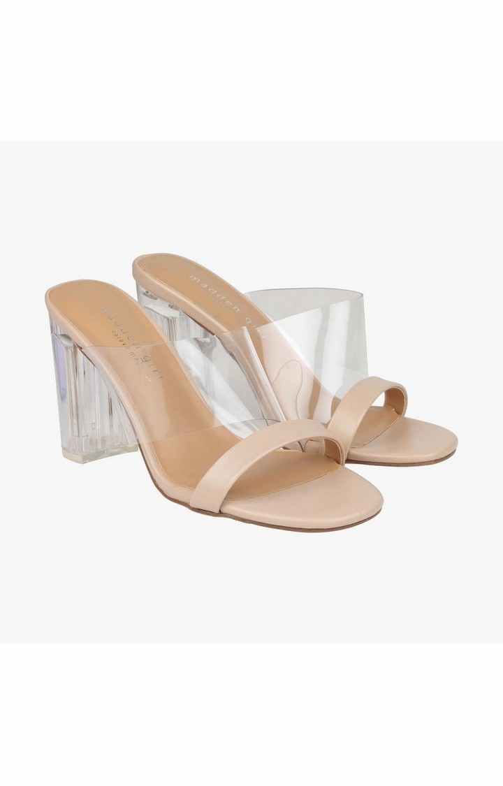 Averie Transparent Heel Sandals