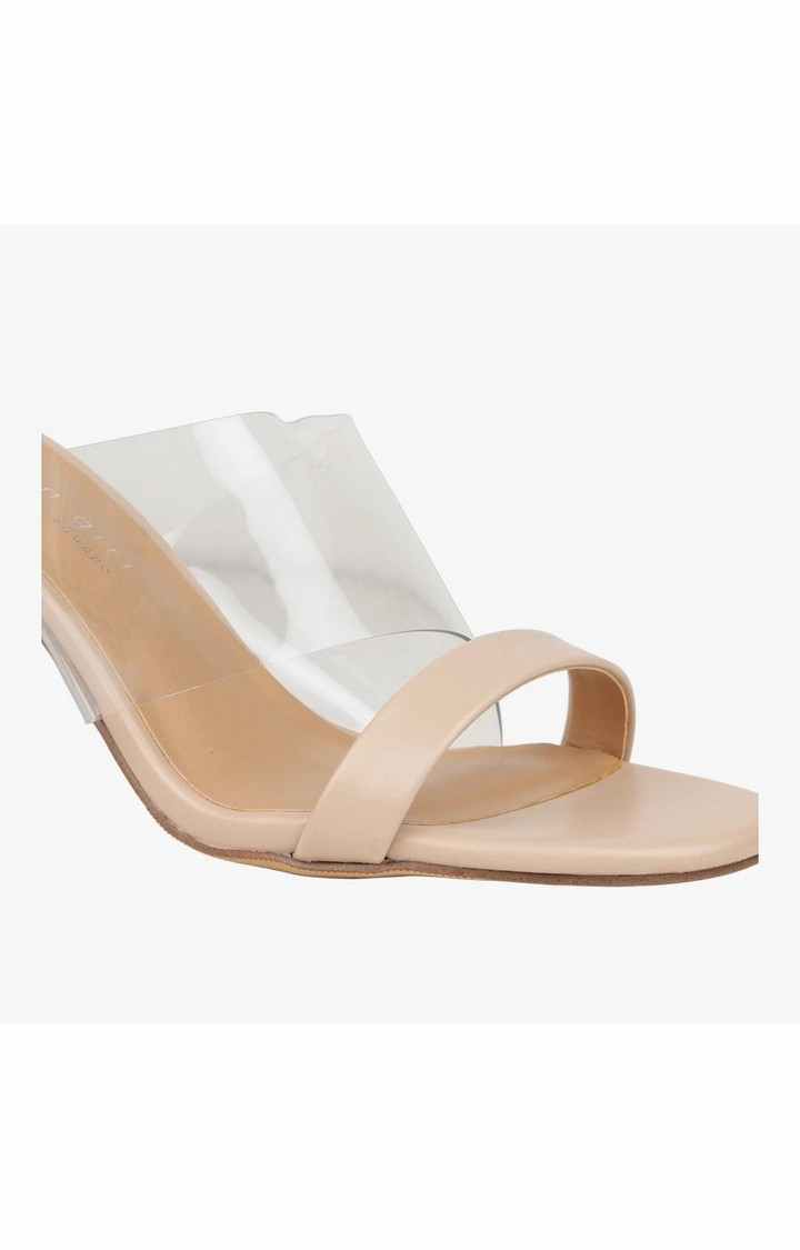 Averie Transparent Heel Sandals