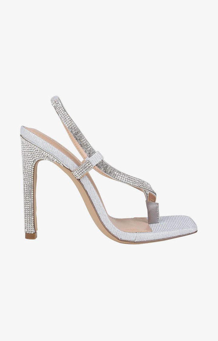 Bashment Gold Heel Sandals
