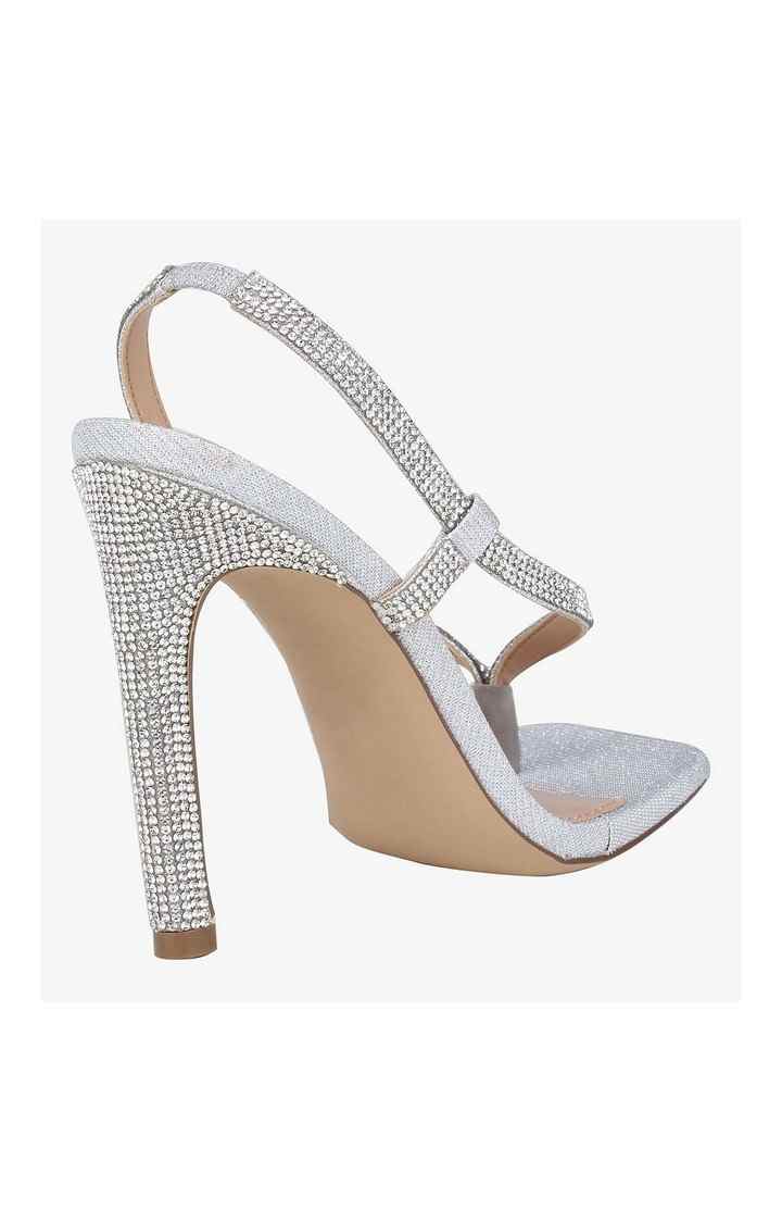 Bashment Gold Heel Sandals
