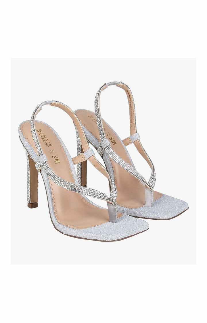 Bashment Gold Heel Sandals