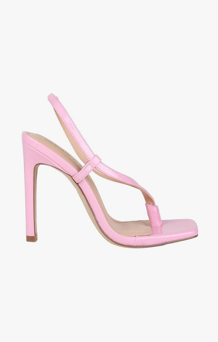 Bashment Pink Heel Sandals