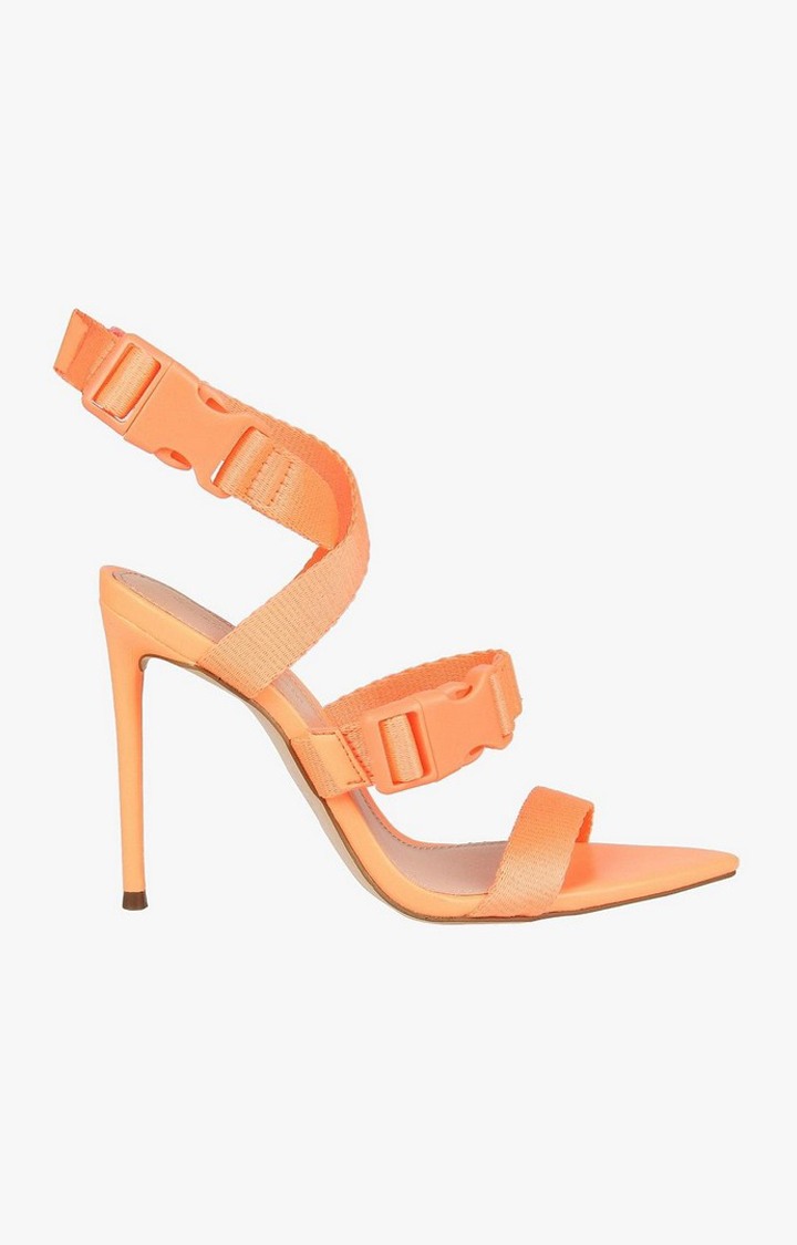 Rumpunch Orange Heel Sandals