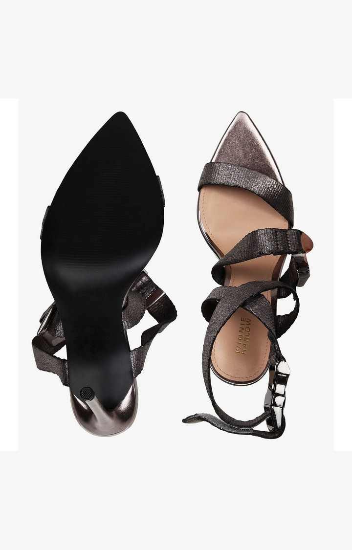 Rumpunch Metallic Heel Sandals