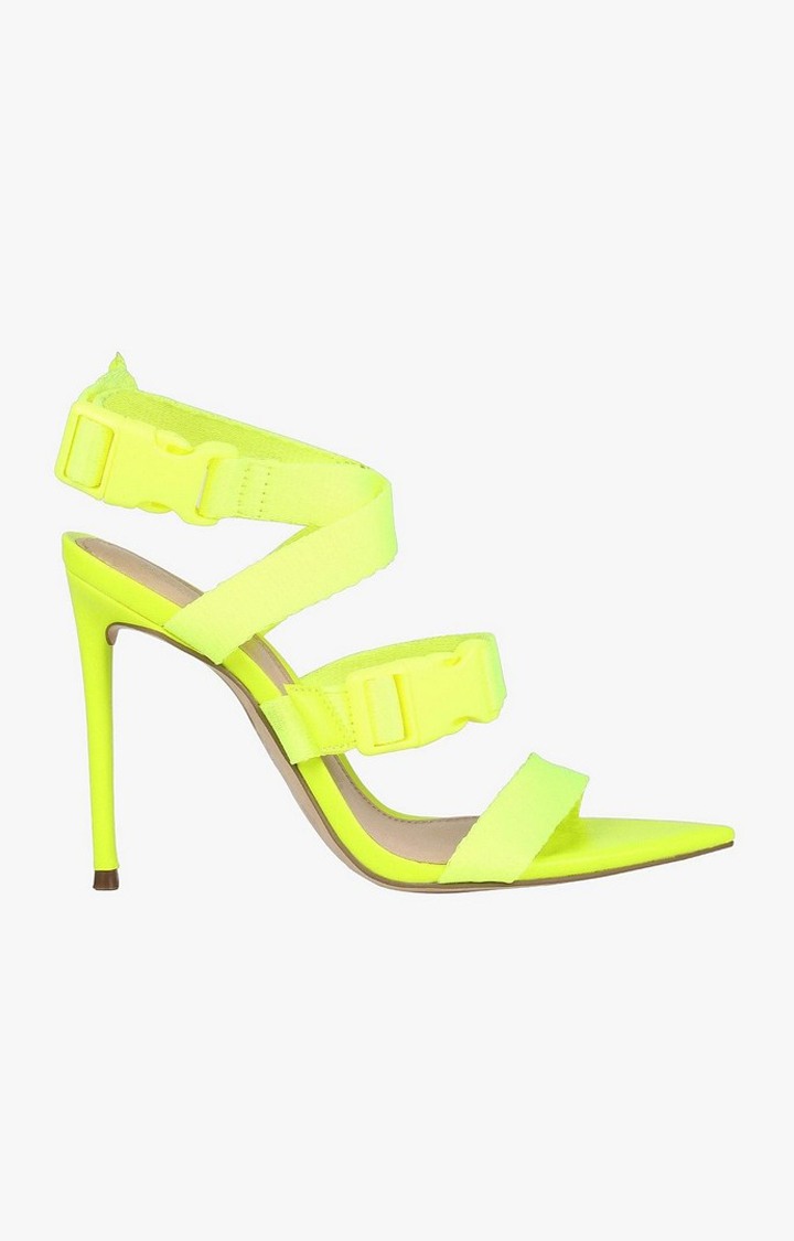 Rumpunch Yellow Heel Sandals
