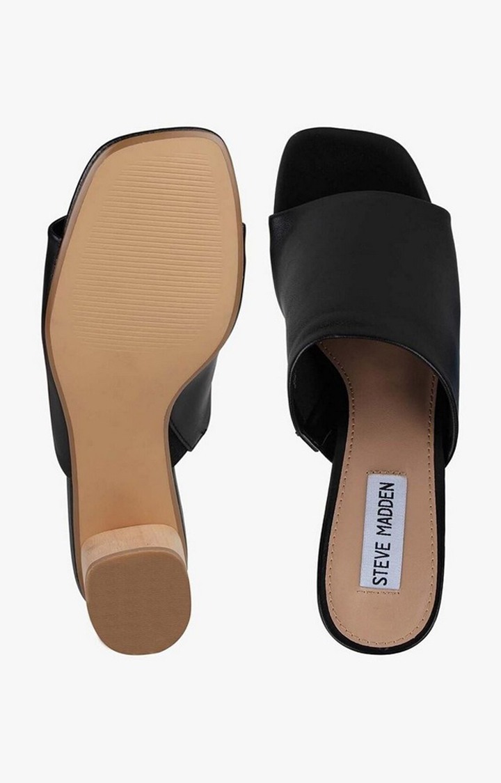 Emersen Black Heel Sandals