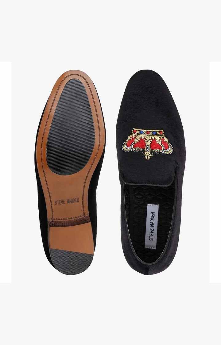 Louis Black Driver Loafers