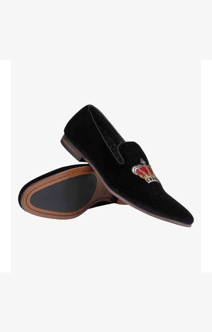 Louis Black Driver Loafers