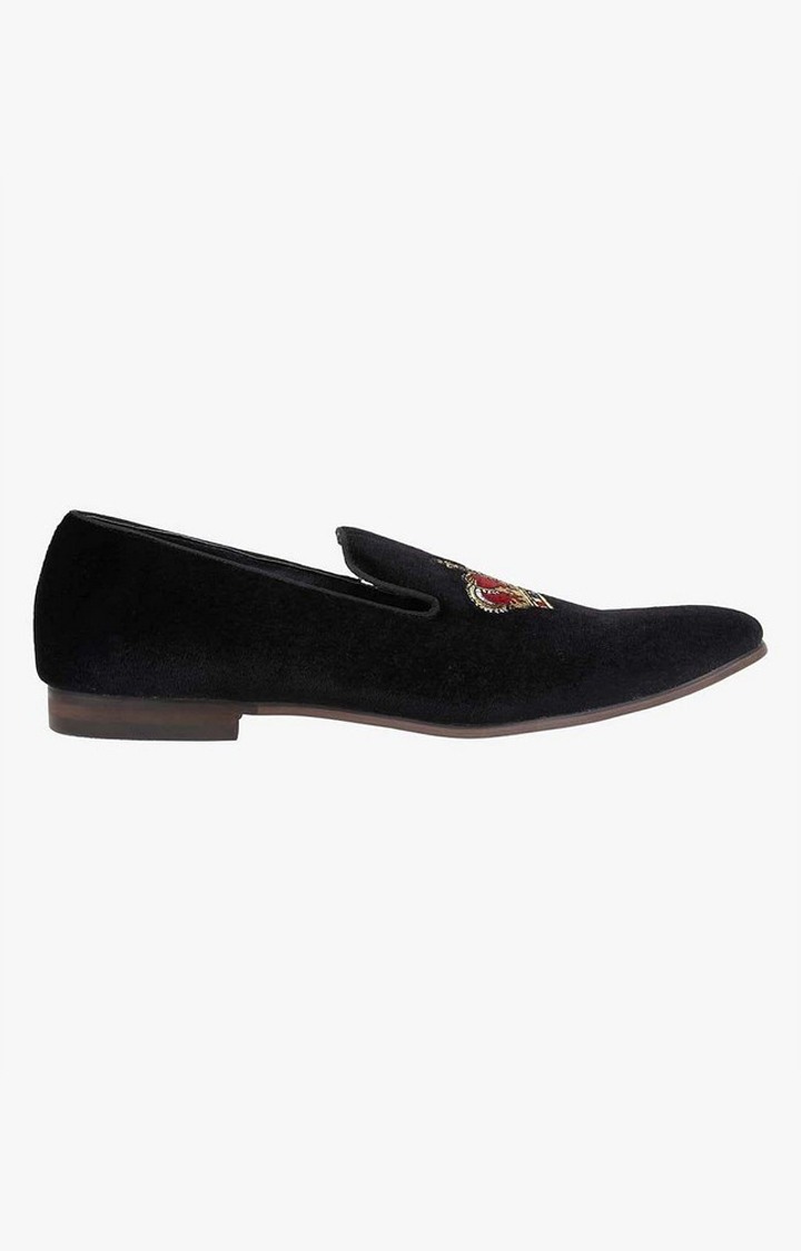 Louis Black Driver Loafers