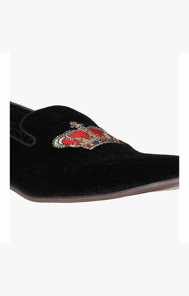 Louis Black Driver Loafers
