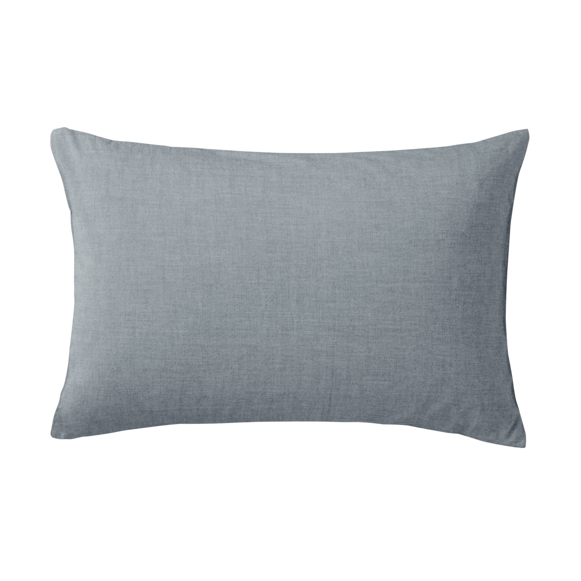 WASHEDCOTTON PILLOW CASE NAVY