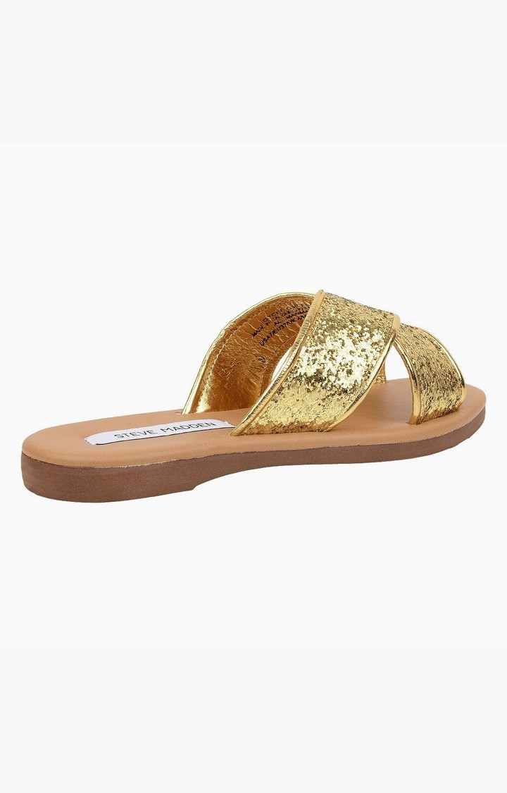 Gycee Gold Flats