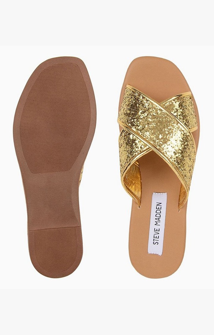 Gycee Gold Flats