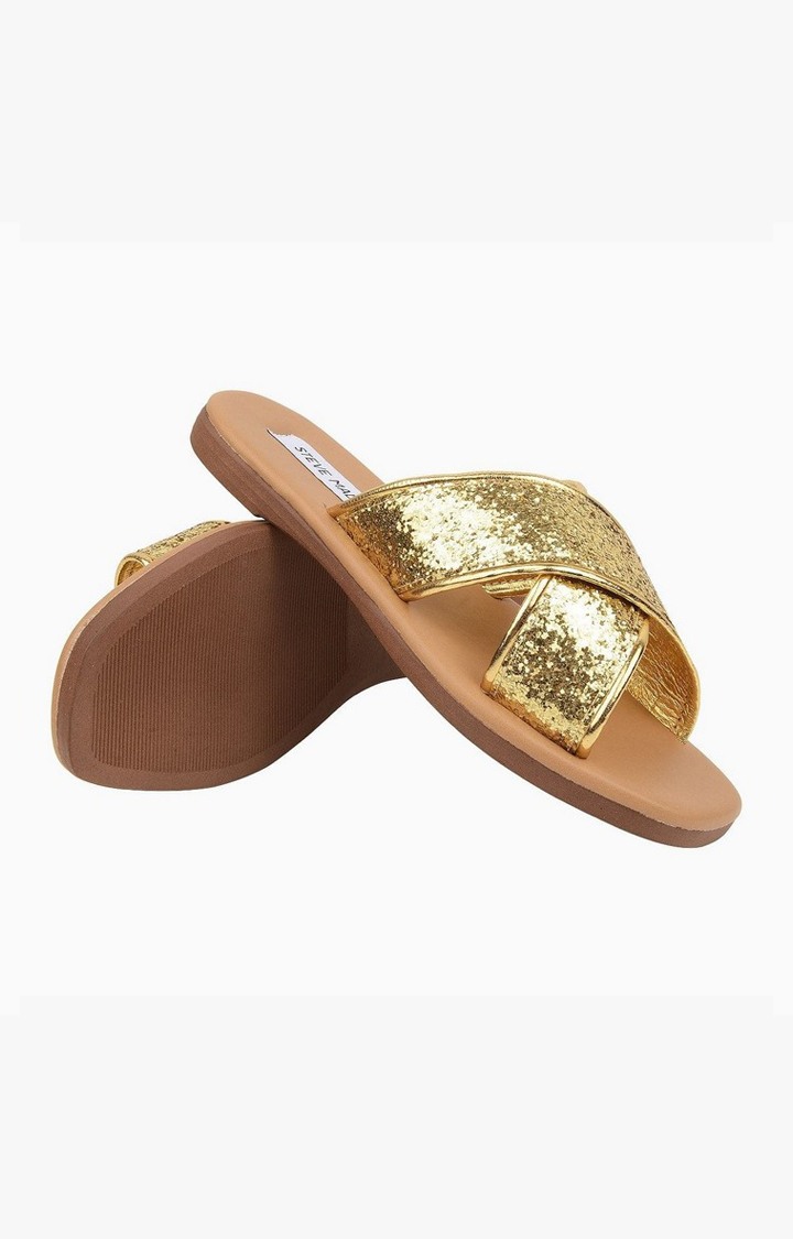 Gycee Gold Flats