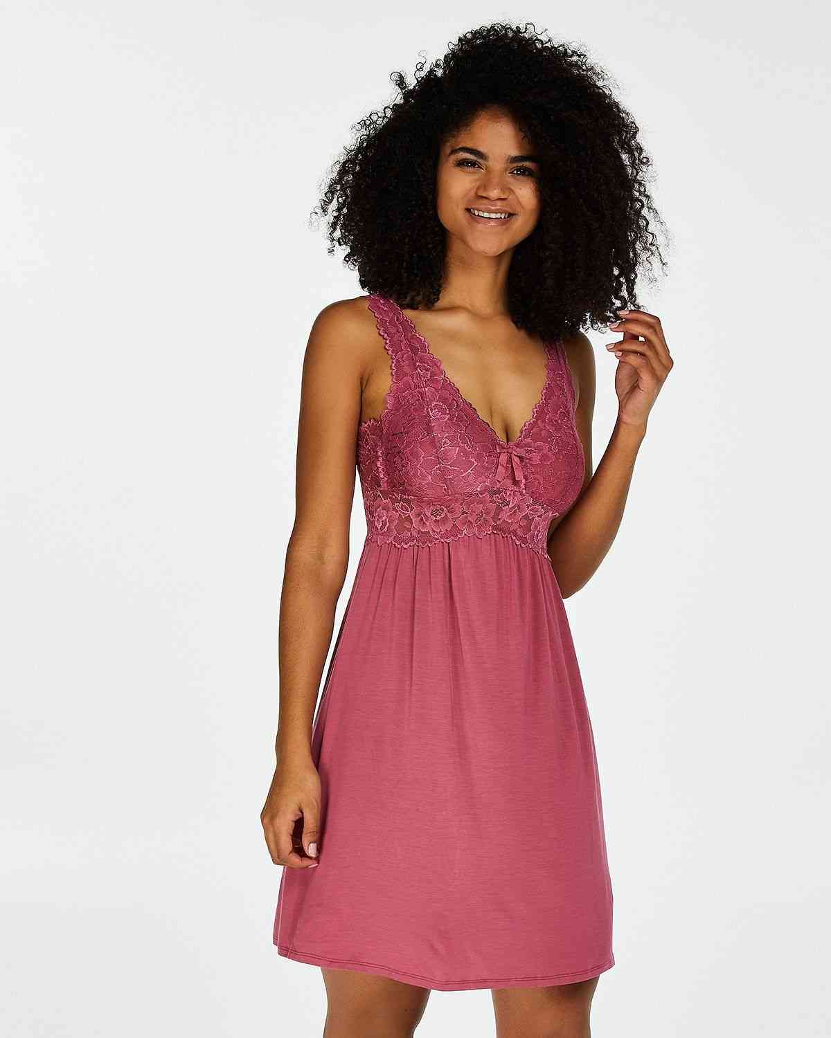 Modal Lace slipdress