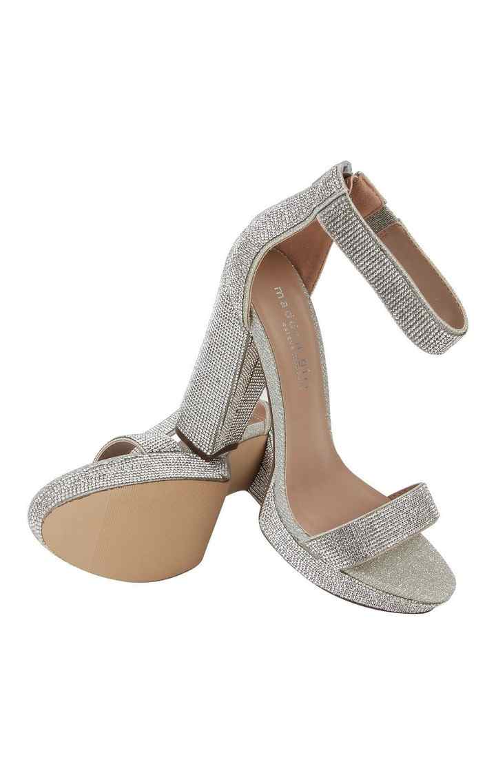 Siren-R Grey Heel Sandals
