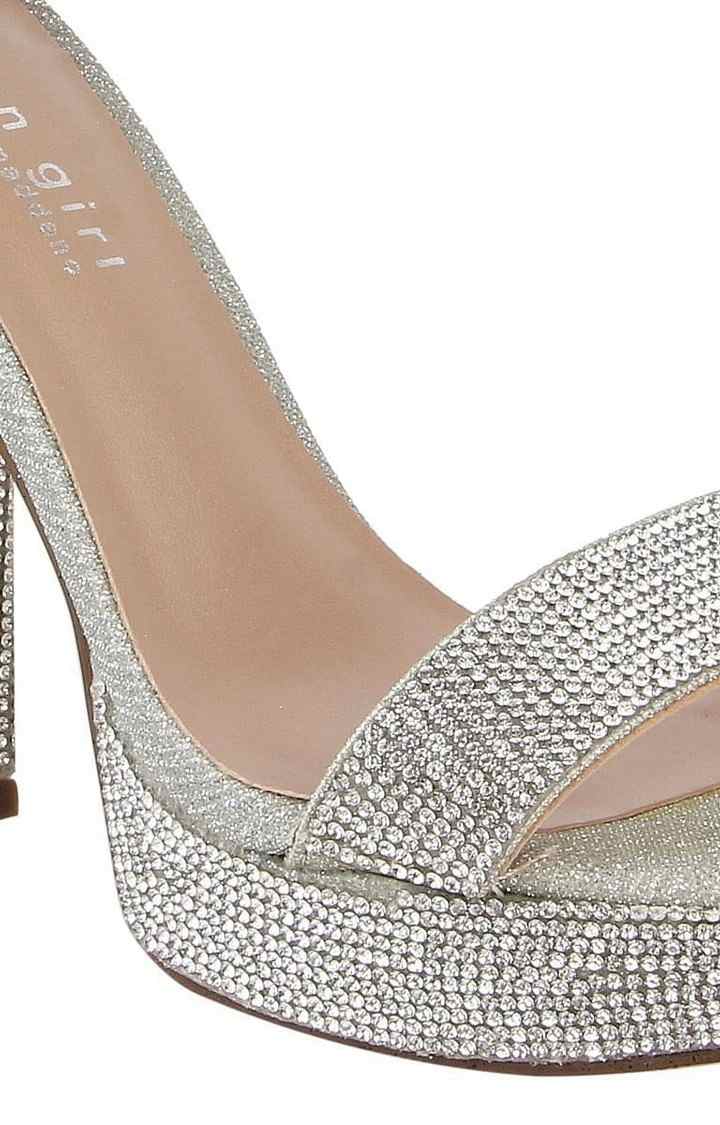 Siren-R Grey Heel Sandals